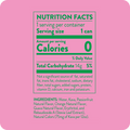 melo nutritional label