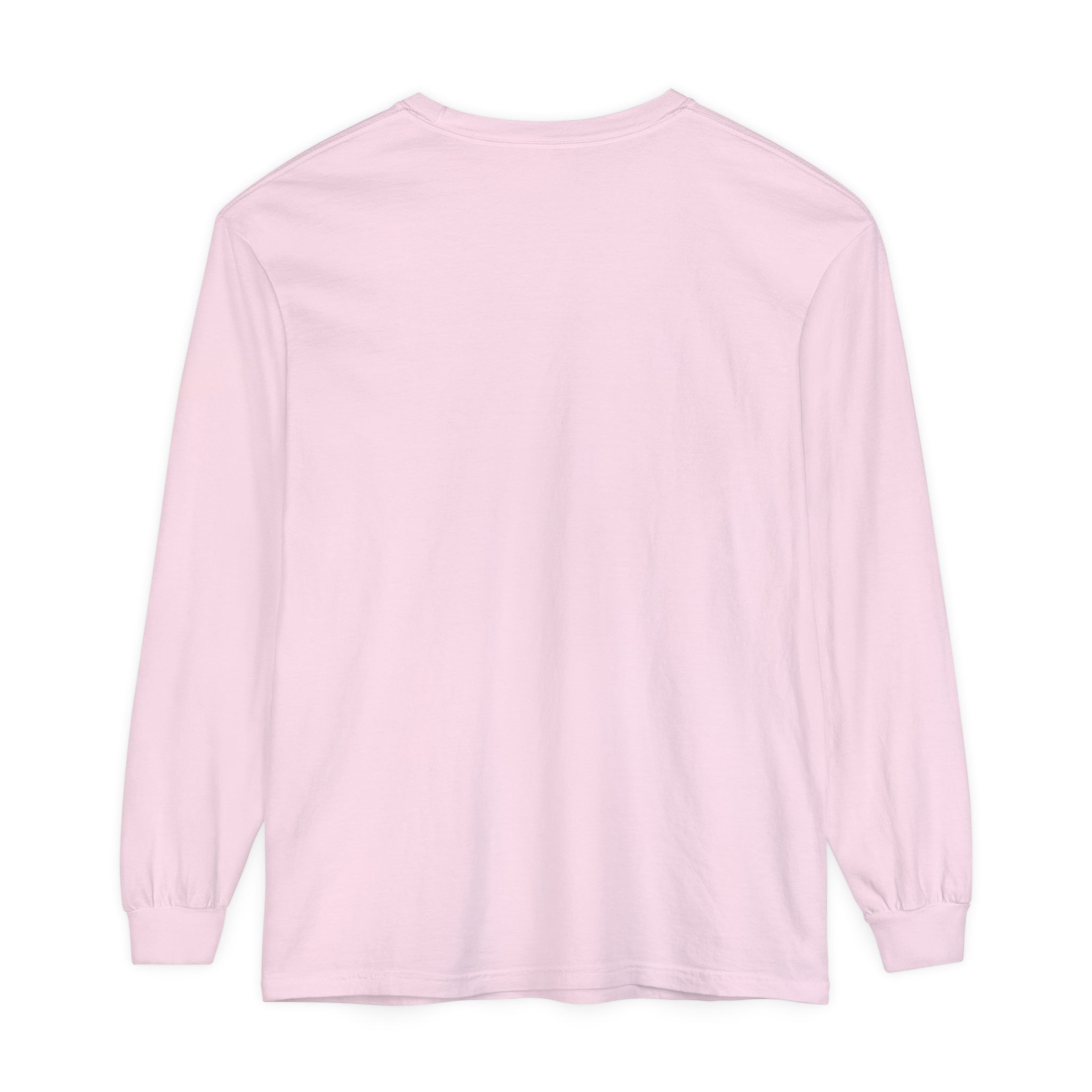 Vanuatu Relief Long - Sleeve Shirt - Melo Means Relax - Pink Text - Melo