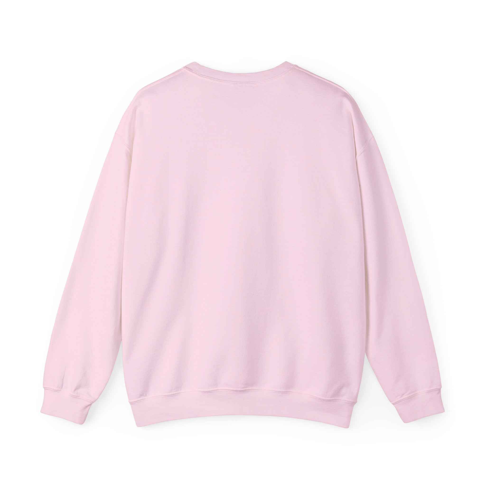 Vanuatu Relief Sweater - Melo Logo w/ Donation QR Code - Pink Text - Melo